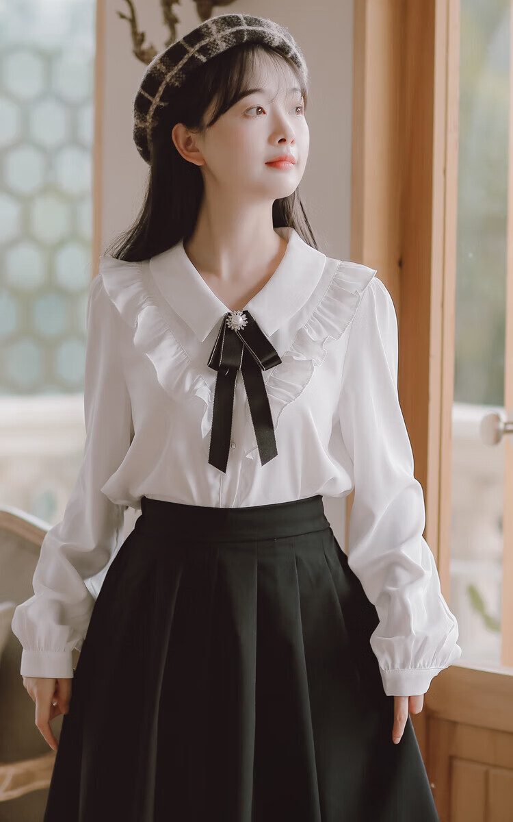 主持人礼服女初高中生少连衣裙中高中学生朗诵钢琴演出合唱演讲比赛