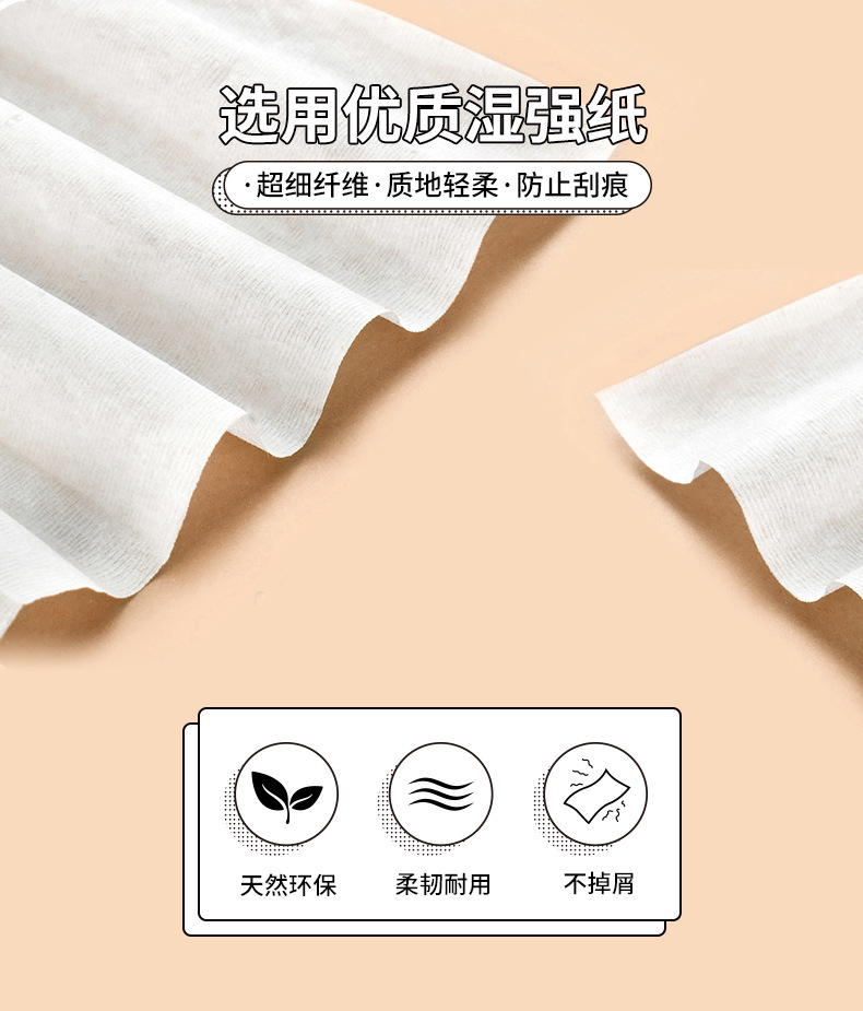 尊图者 眼镜湿巾镜片擦拭纸一次性擦眼镜布镜头清洁消毒湿巾 1盒100片