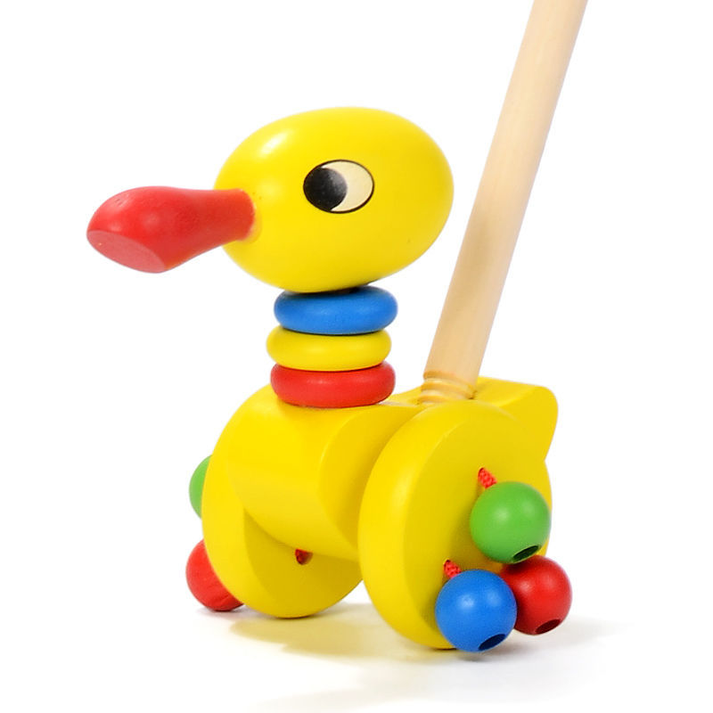 儿童玩具拖拉学步拉线车手推车宝宝拉着走的小狗拉绳牵引拉拉车兔子拉