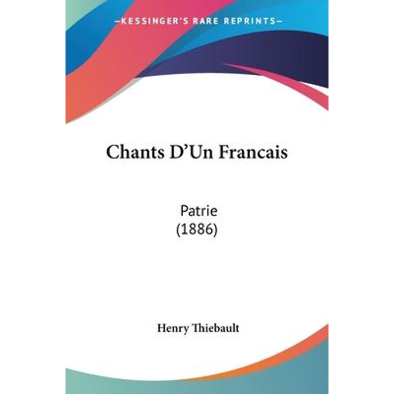 按需印刷Chants D'Un Francais[9781104079956]