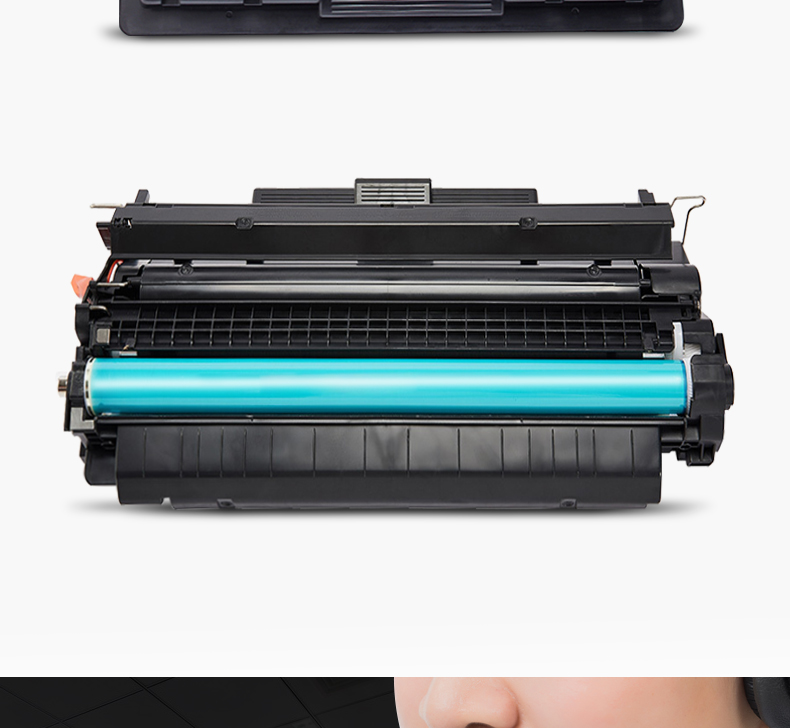 捷能适用惠普hp laserjet pro m701a m701n黑白a3激光打印机硒鼓墨粉