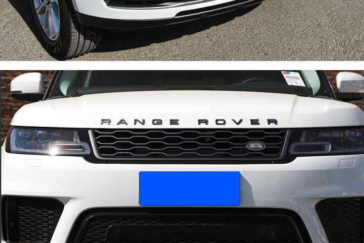 路虎车标rangerover机头盖字母标极光揽胜运动行政版后尾厢车标品质