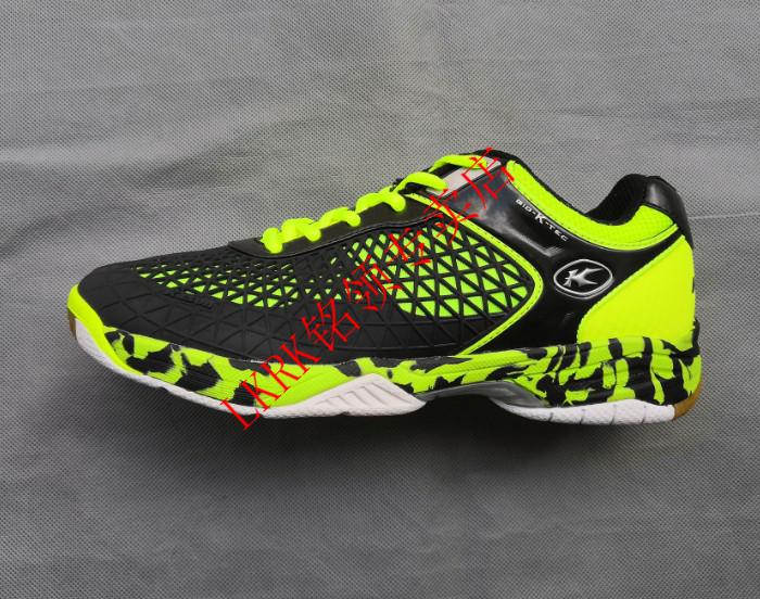 支持国货李宁寕男子凯胜羽毛球鞋 运动 训练鞋 黄色fytl003-2 39