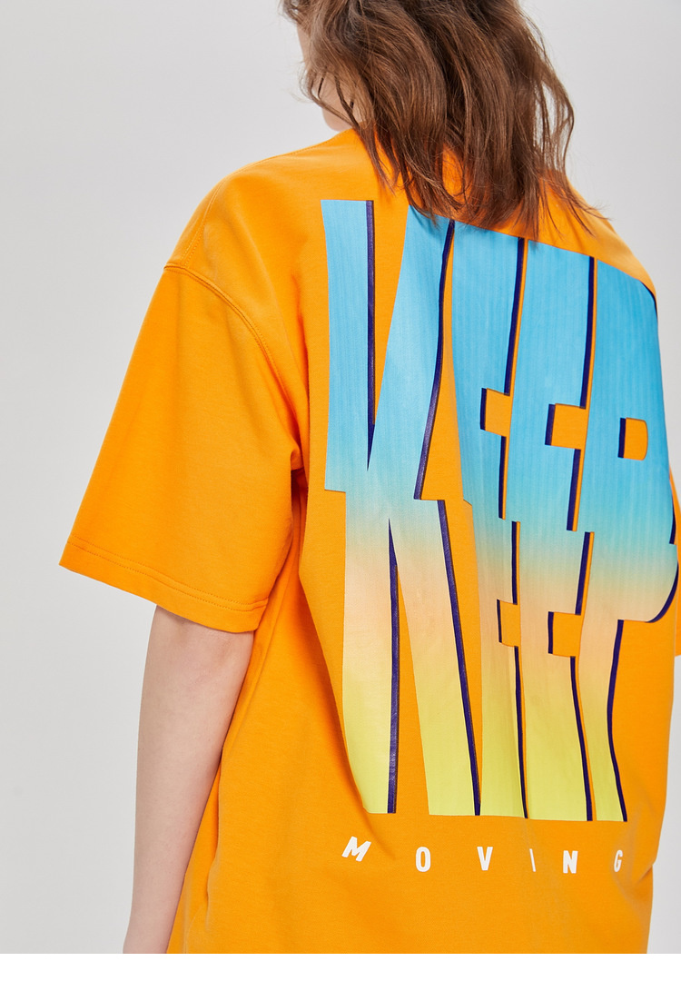 【inxx】inxx sports 潮牌短袖男女夏季休闲宽松t恤si90017130 黄色 l