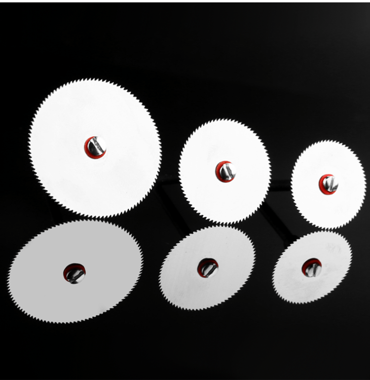 电动小型细齿木工切割片微型迷你切片剧片木雕工具手电钻锯片 b款:卡