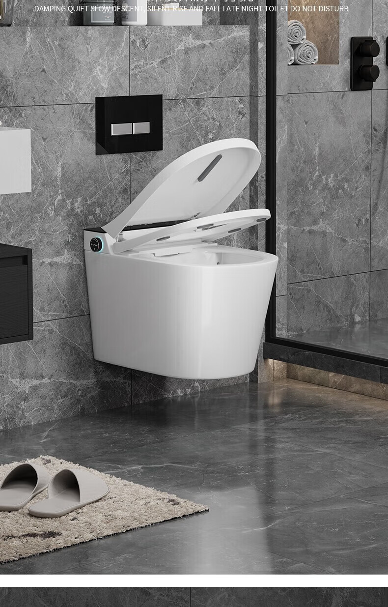 toto壁挂式智能马桶悬挂嵌入墙排挂壁小户型全自动一体式悬空坐便器 g