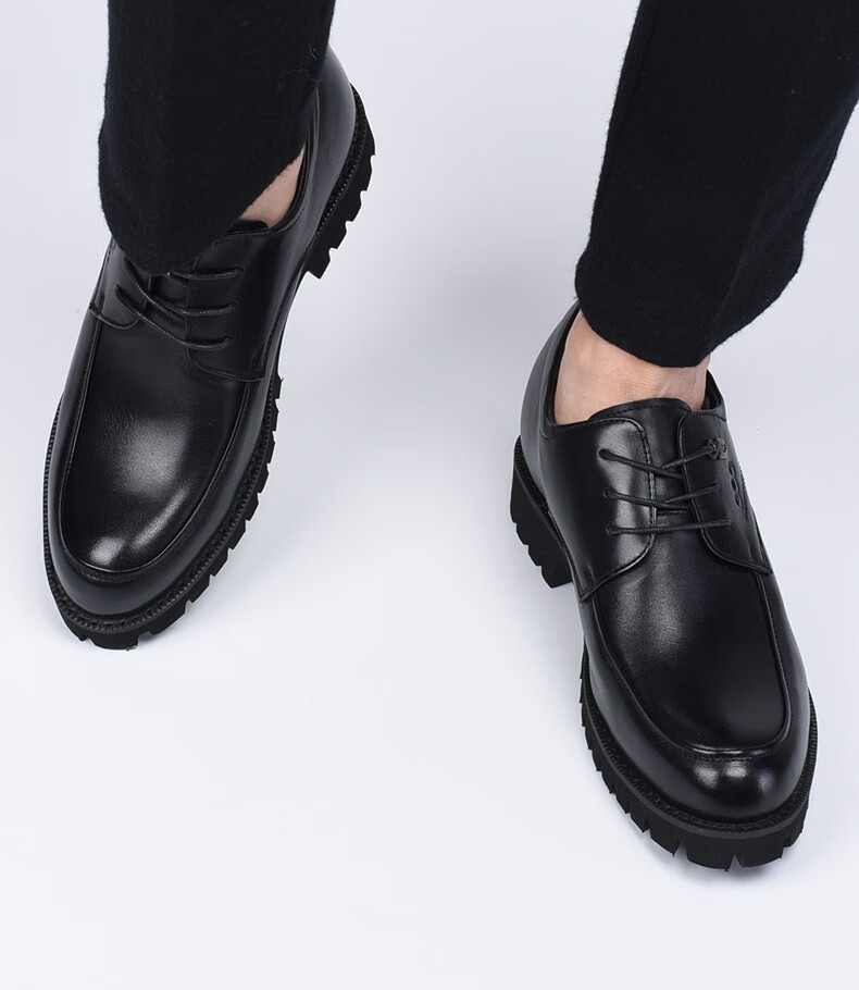 高哥增高鞋男士内增高8cm商务正装皮鞋秋季新款10cm轻底男鞋51878