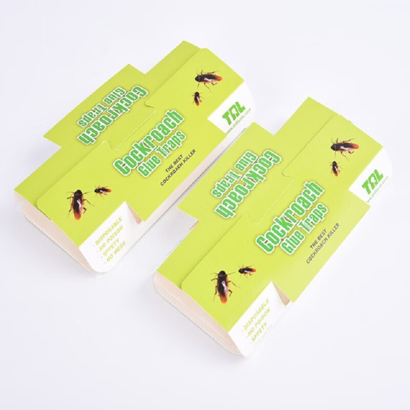 tnl拓龙 蟑螂屋 蟑螂全窝端家用神器 蟑螂诱饵盒 无毒蟑螂屋 10片装