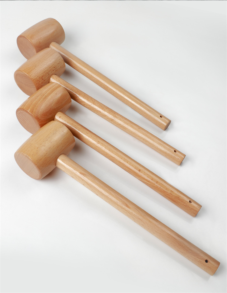 木棰多用实木锤木头锤子榉木锤实木锤木棒槌木锤子手工小木锤木榔头
