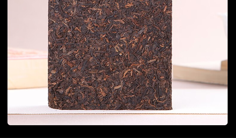 叶有缘茶叶 普洱茶熟茶砖茶 古树普洱鸿运砖1000克/片【图片 价格