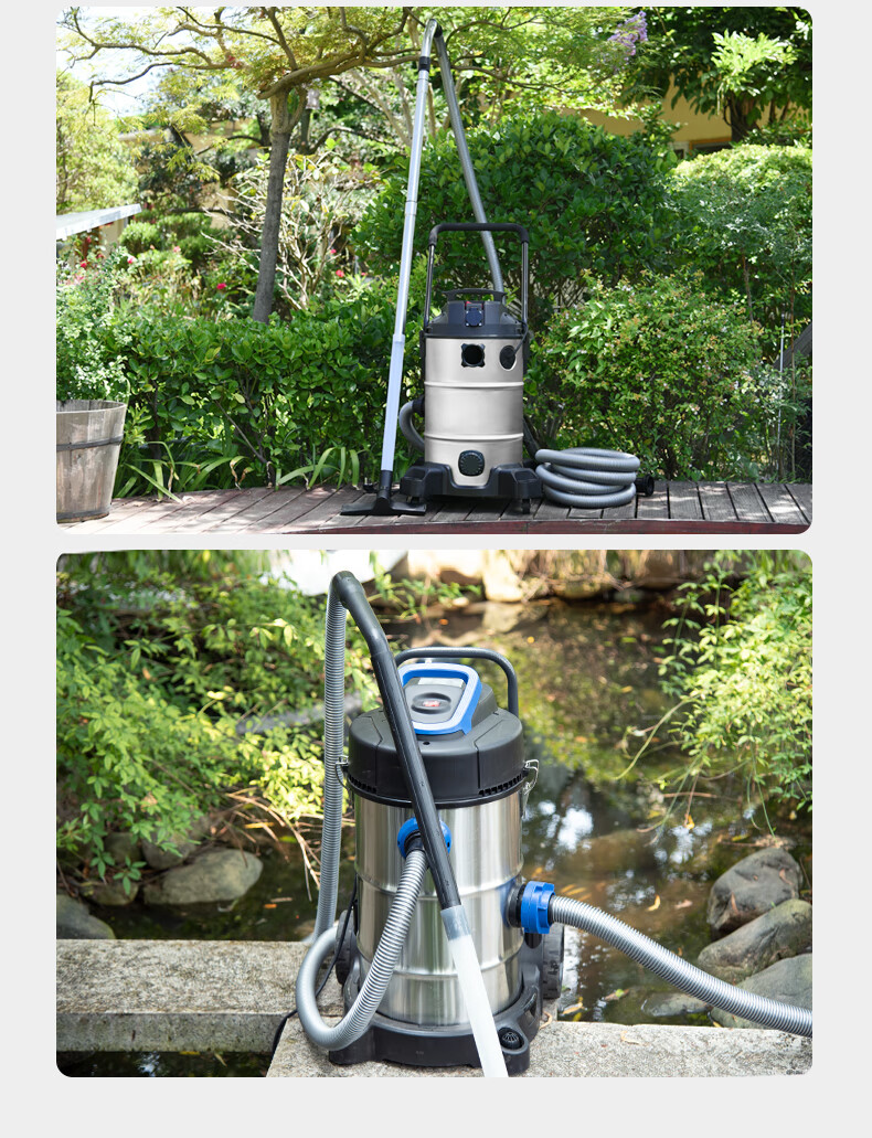 喜活鱼池泳池吸污机水下吸尘器地面水清洁器池底清理神器水池吸鱼粪器