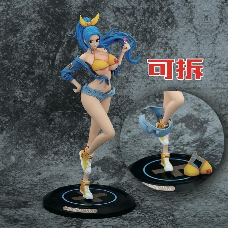 万代海贼王手办 航海王gk薇薇潮流汉库克女帝罗宾蛇姬娜美手办可拆脱