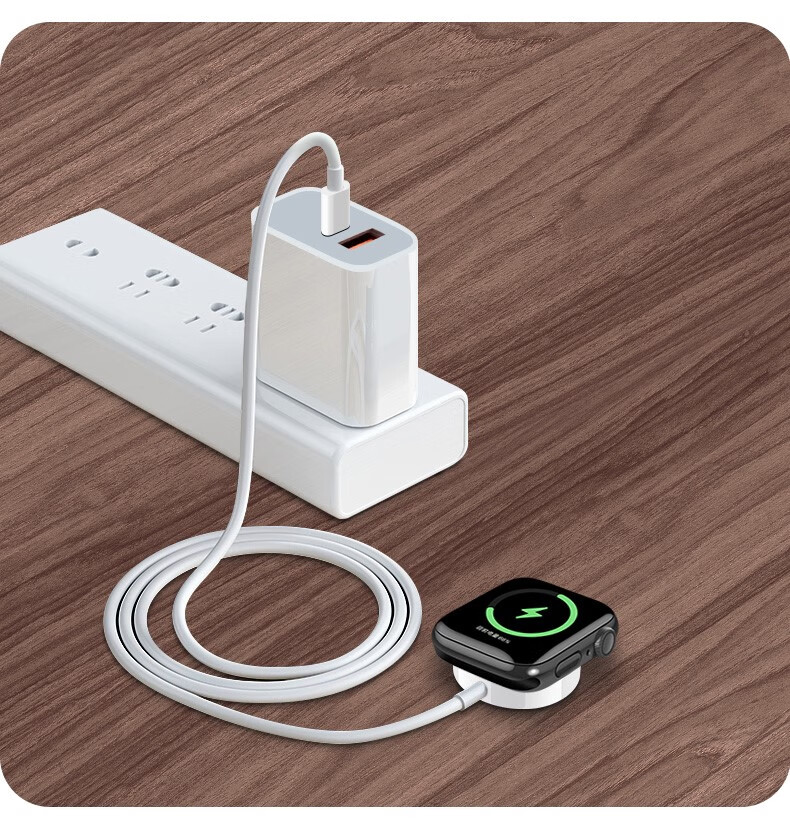 适用原厂pd快充头20w苹果手表充电器头applewatch8磁吸线ultra电源