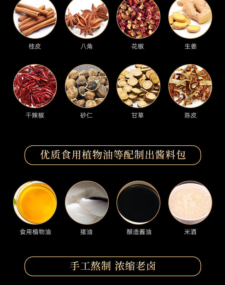 5折 【臻选年货】懒人卤料包卤鸡爪卤味老卤水炖肉香料卤肉卤菜调料包