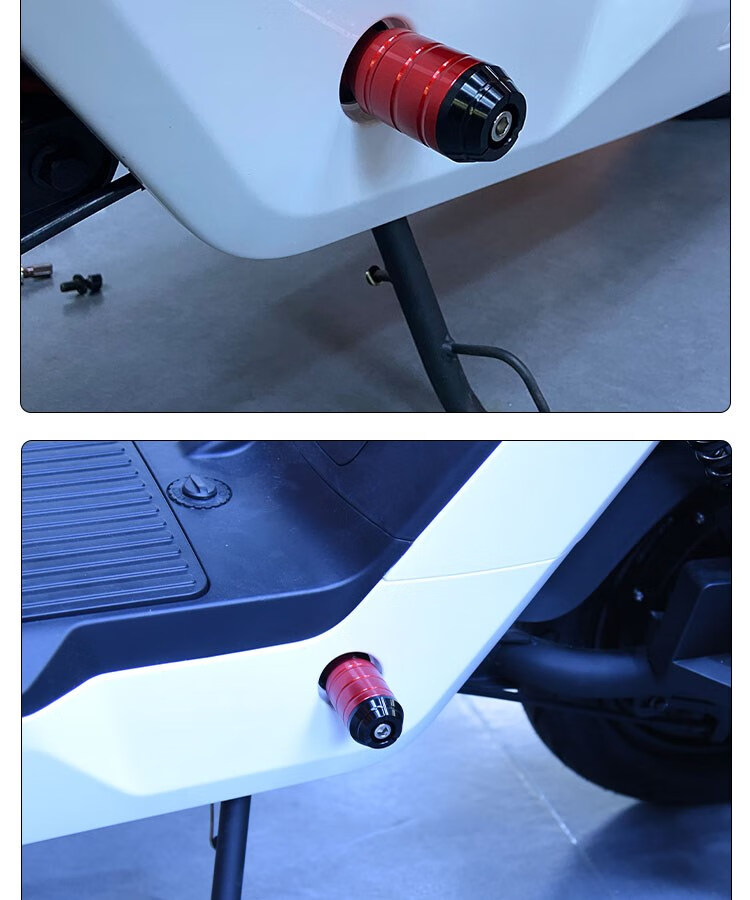 适用9号电瓶车脚蹬f90九号电动车前脚踏板f60f系列改装件f35配件 蓝色