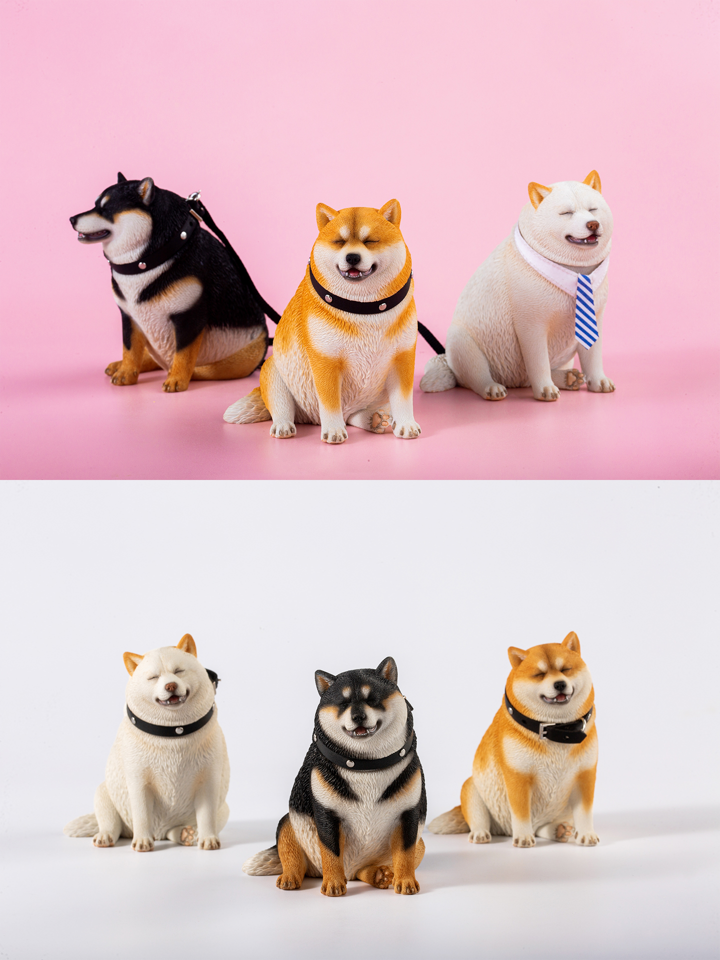 jxk16肥柴仿真动物模型可爱蠢萌憨治愈系宠物狗潮玩手办摆件肥柴jxk