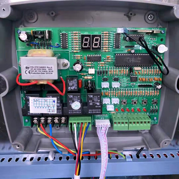 電動伸縮門無軌雙電機控制器遙控器bswg156電動門配件百勝無軌電動