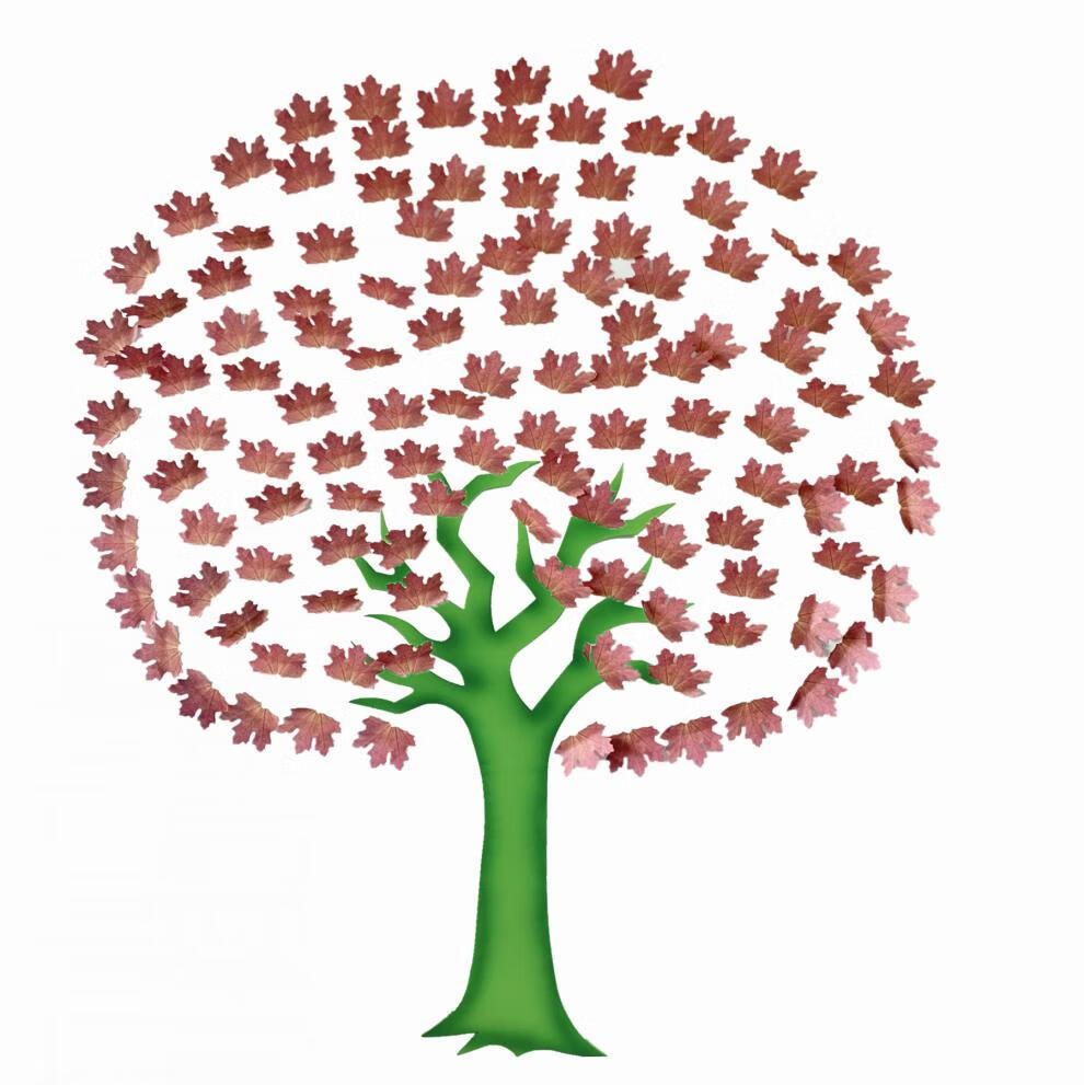 许愿树心愿墙小学教室环境布置泡沫树干立体装饰文化黑板报墙贴 大树