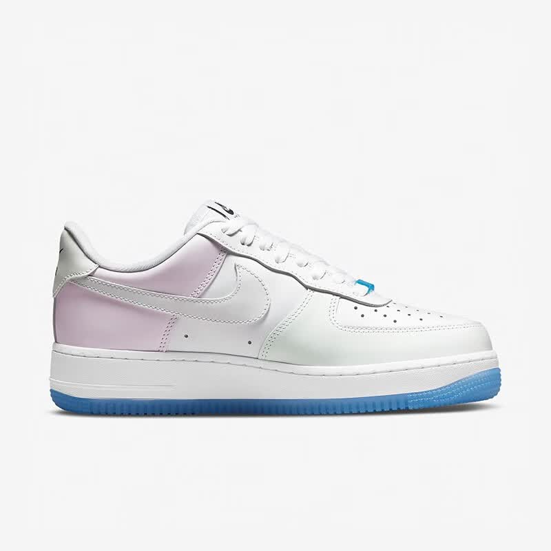 耐克nike air force 1空军一号af1女款变色龙热感应低帮休闲板鞋 da