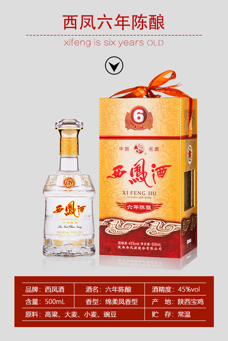 西凤酒禧福祥六年回忆图片