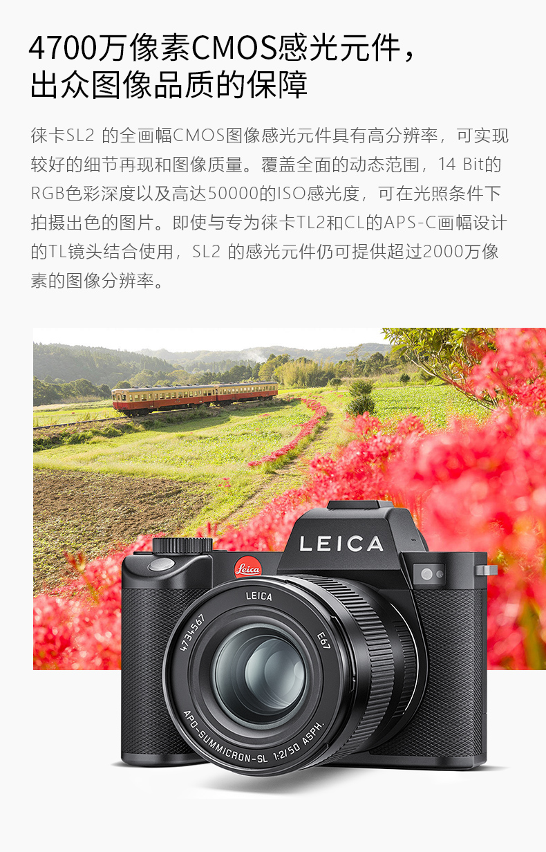 徕卡leicaleica徕卡sl2无反数码相机全画幅可换镜头相机黑色套餐六