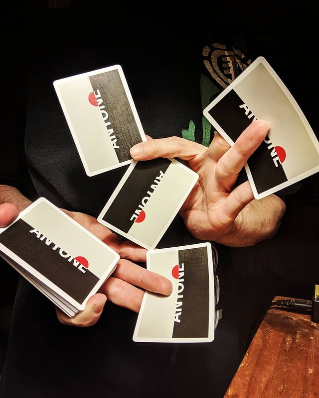 【anyone】tcc扑克 北欧a1 tim系列caplogo棋盘 花切收藏扑 蓝色棋盘