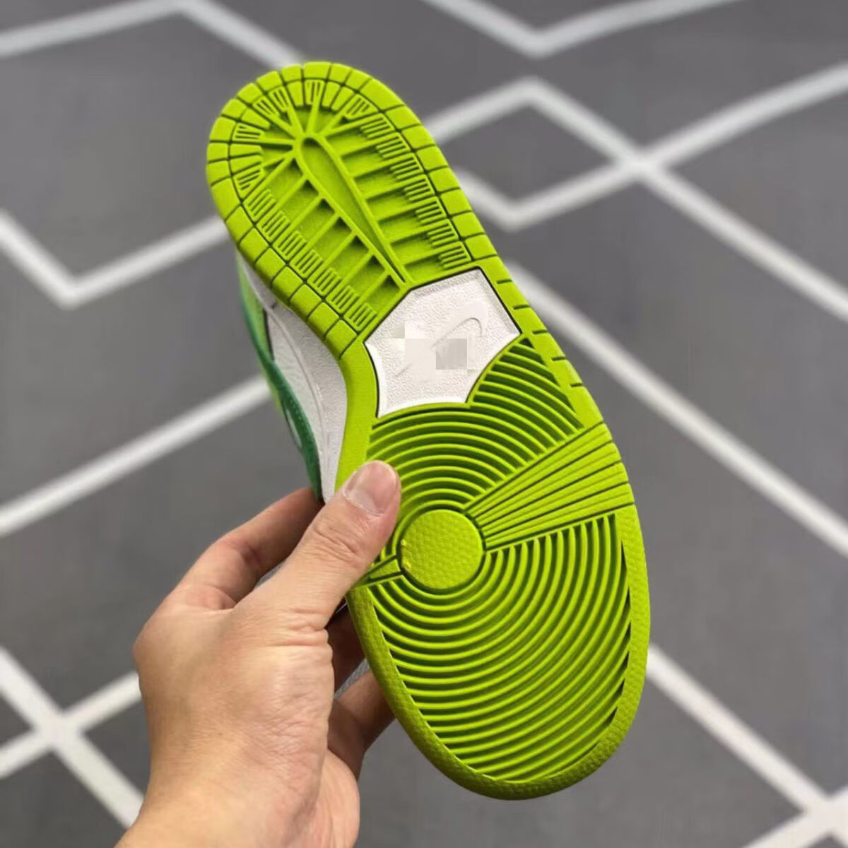 耐克sb dunk low pro白绿ins风百搭复古休闲男女同款运动板鞋 白绿色