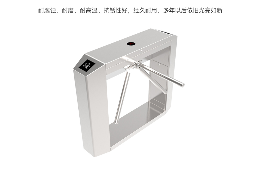 nobon伦邦三辊闸不锈钢通道闸三棍闸工地门禁人行道闸门禁系统考勤速