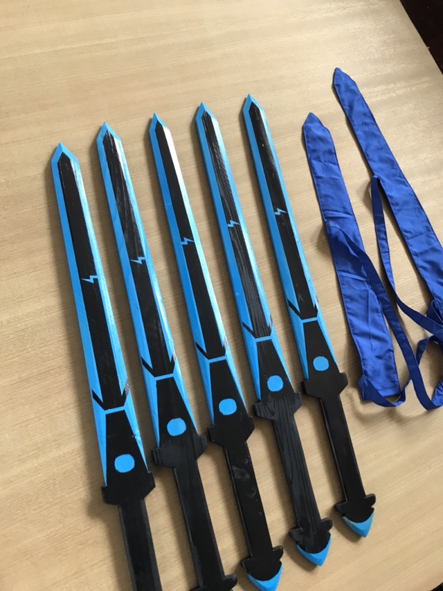 2022新款迷你世界能量剑迷你世界能量剑木质儿童玩具剑66厘米儿童生日