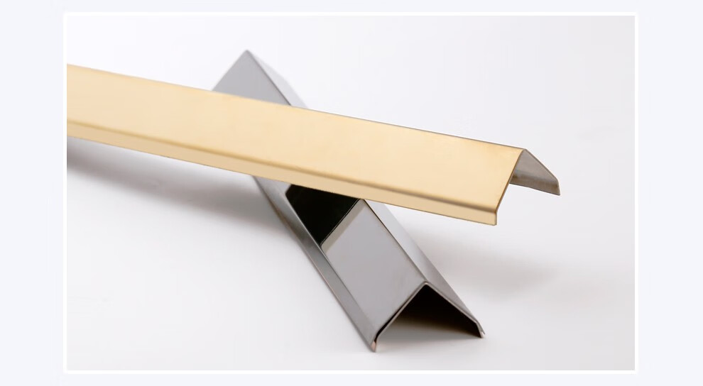 sskj不锈钢护墙角l型直角收边阳角条防割手吊顶扣条装饰线条护角线