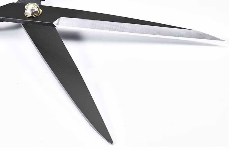 剃剪羊毛剪刀手动剪子大号家用纯手工剪橡胶工业剪 大号羊毛剪刀【红