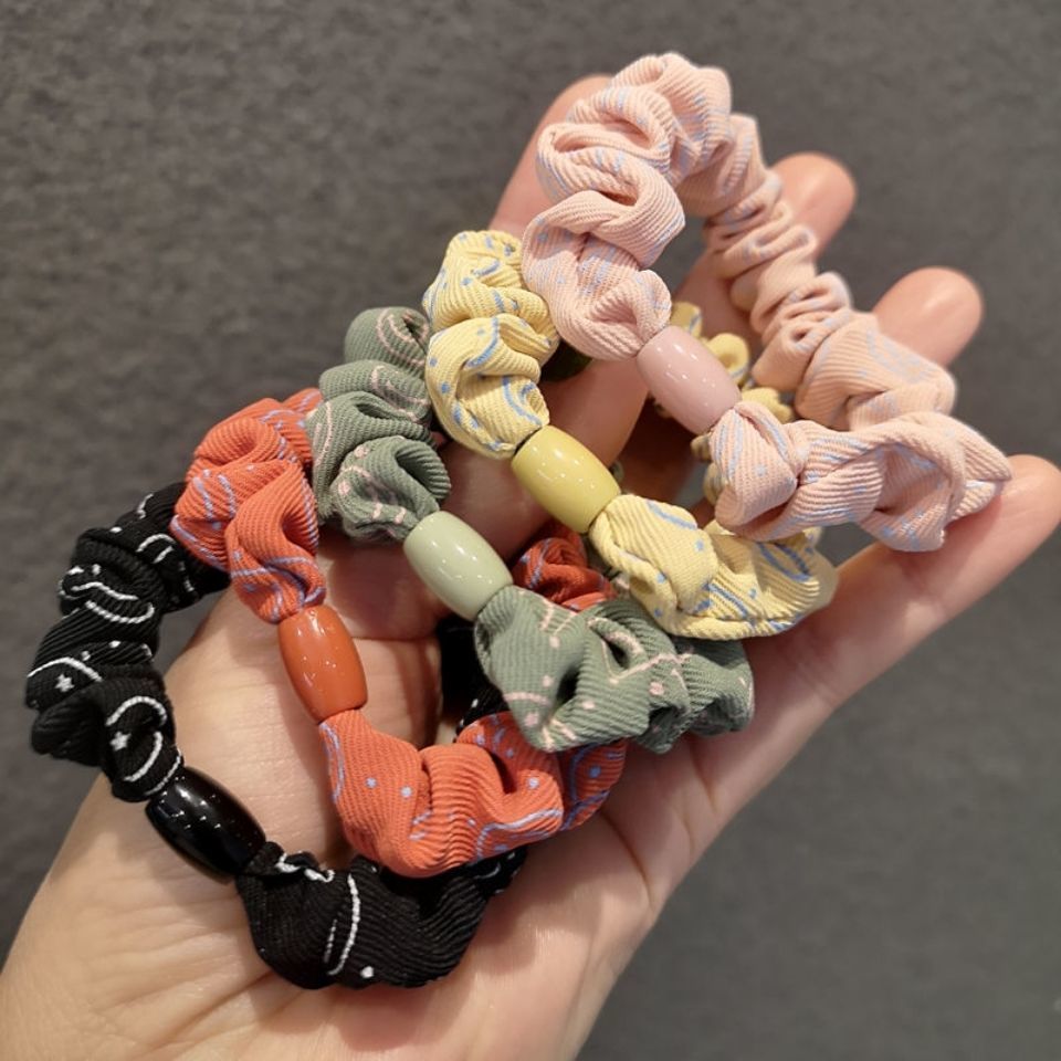 大肠发圈女头绳皮筋扎头学生韩版不伤发简约ins超仙气高马尾依莲妃