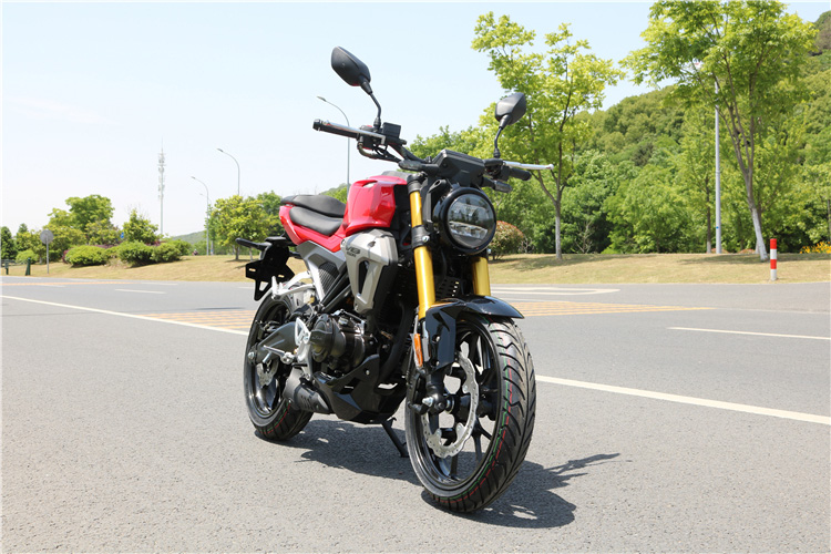 可上牌力帆动力神驹312 神驹312黑 国四150力帆链条机电喷【图