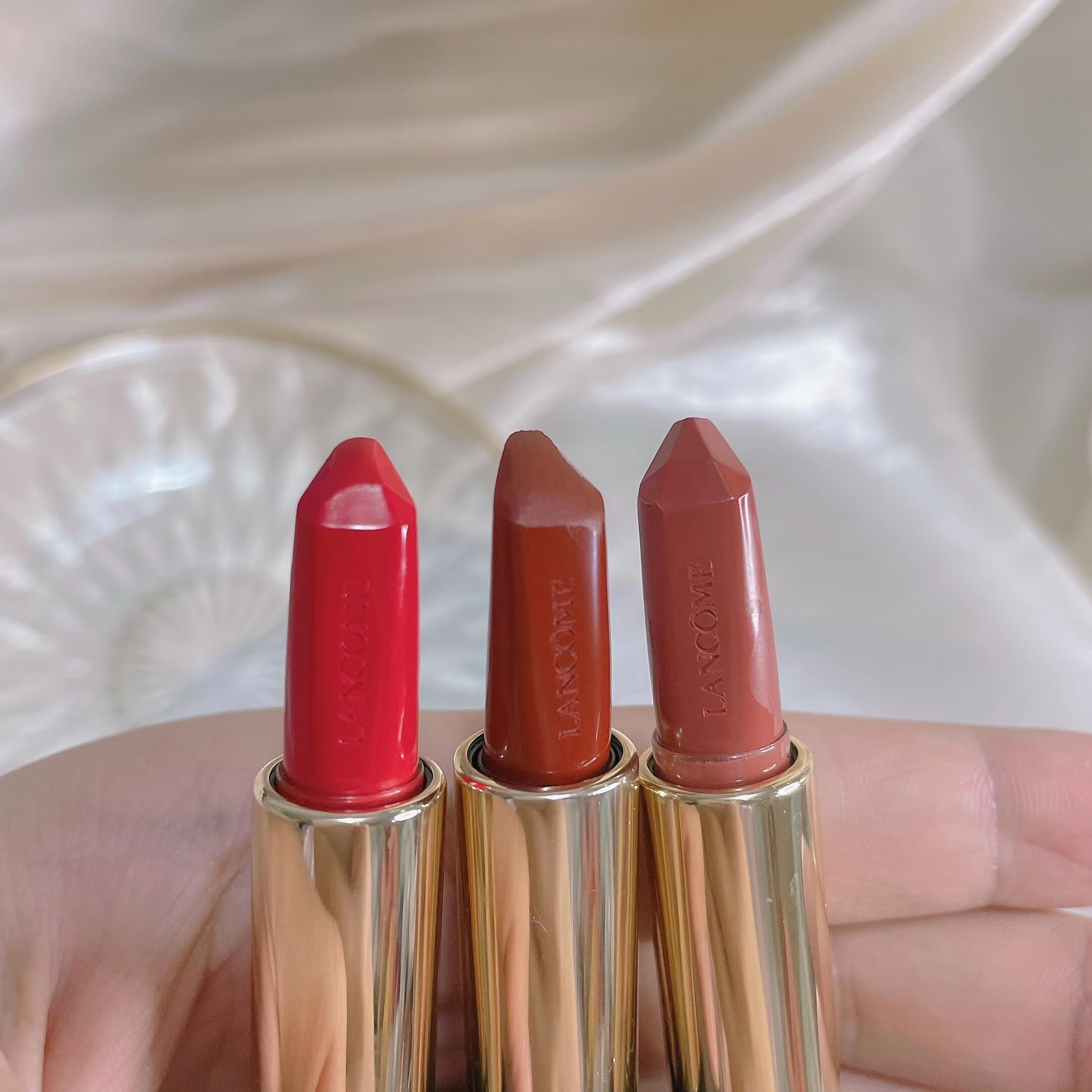 兰蔻粉金口红小样箐纯169/274/169/288/481/196/888 小蛮腰118