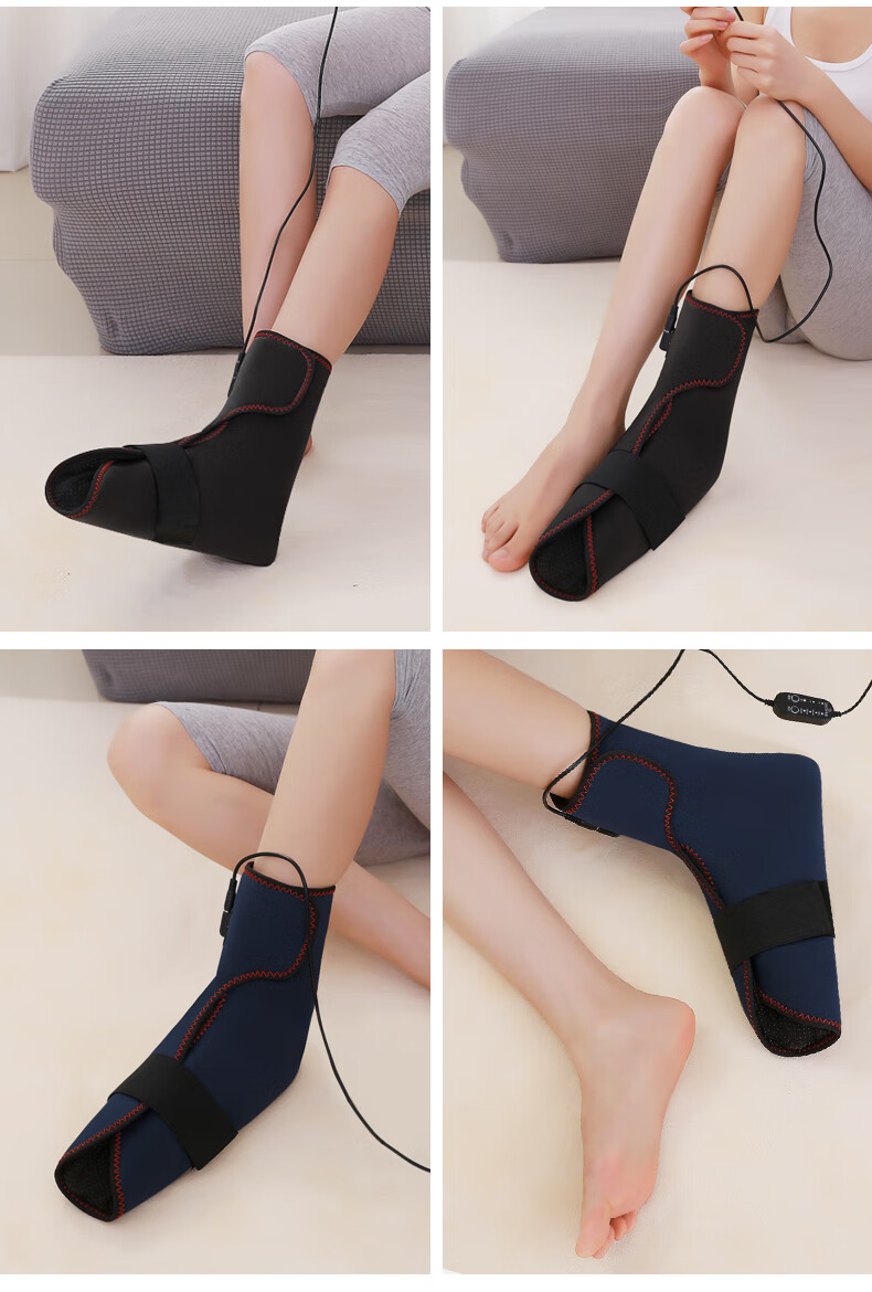 【护理】脚踝热敷电加热护脚踝艾灸热敷脚脖子保暖扭伤护踝保护套暖脚