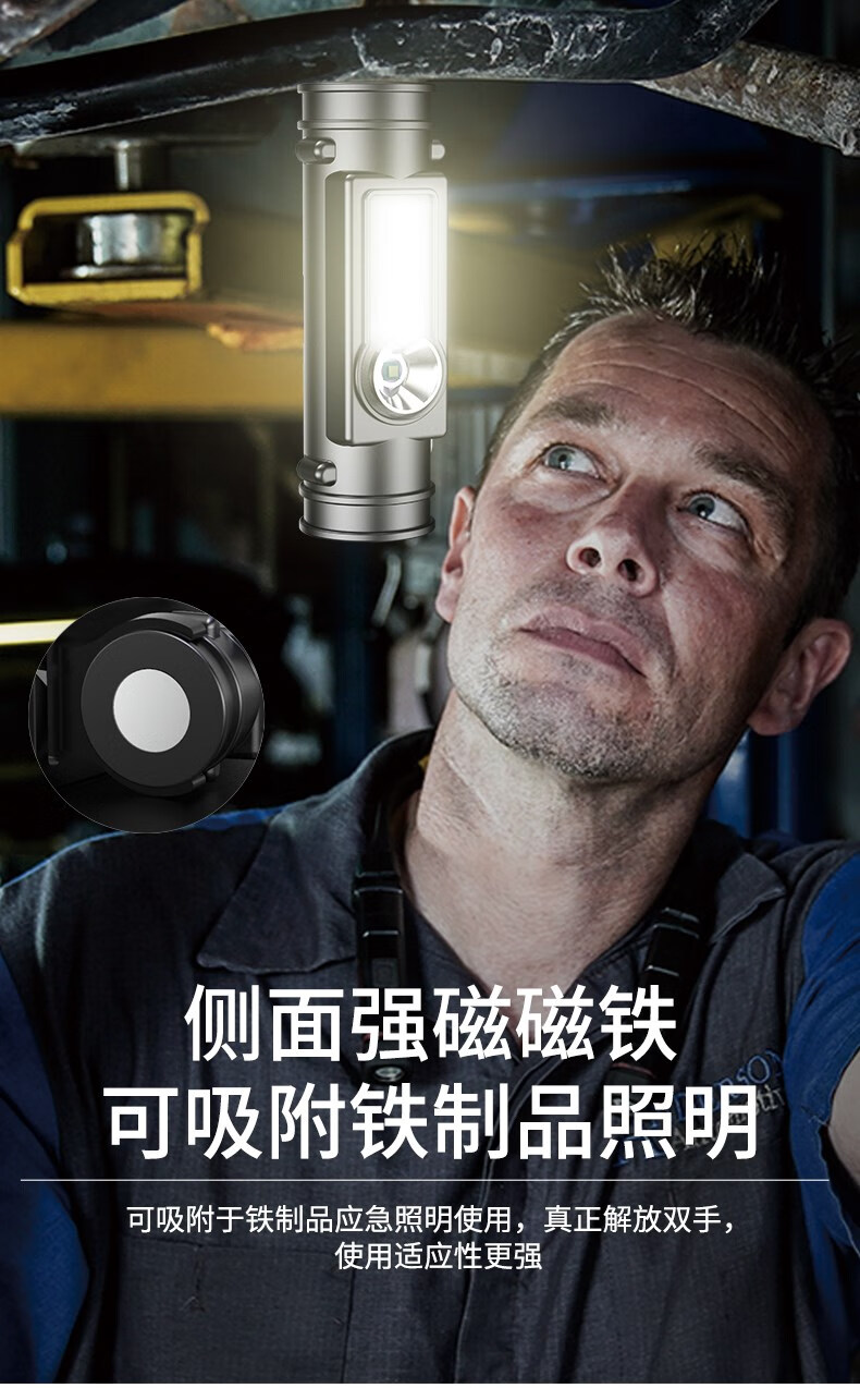 【官方自营旗舰店】采耳头灯聚光修脚师专用挖耳掏耳朵充电头戴式工作