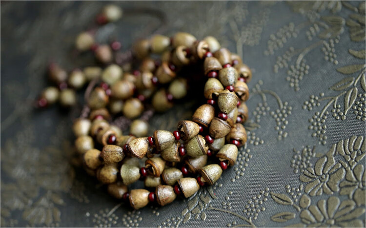 63【京选精品天然金钟菩提子手链 佛果转运男女款手饰 图片色 饰