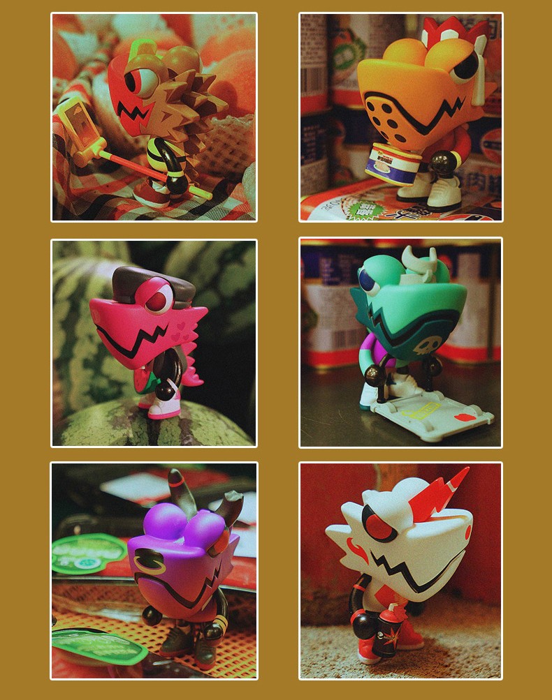 52toys wazzup 变色龙盲盒 第六代 潮流嘻哈风 公仔手办摆件 唐僧