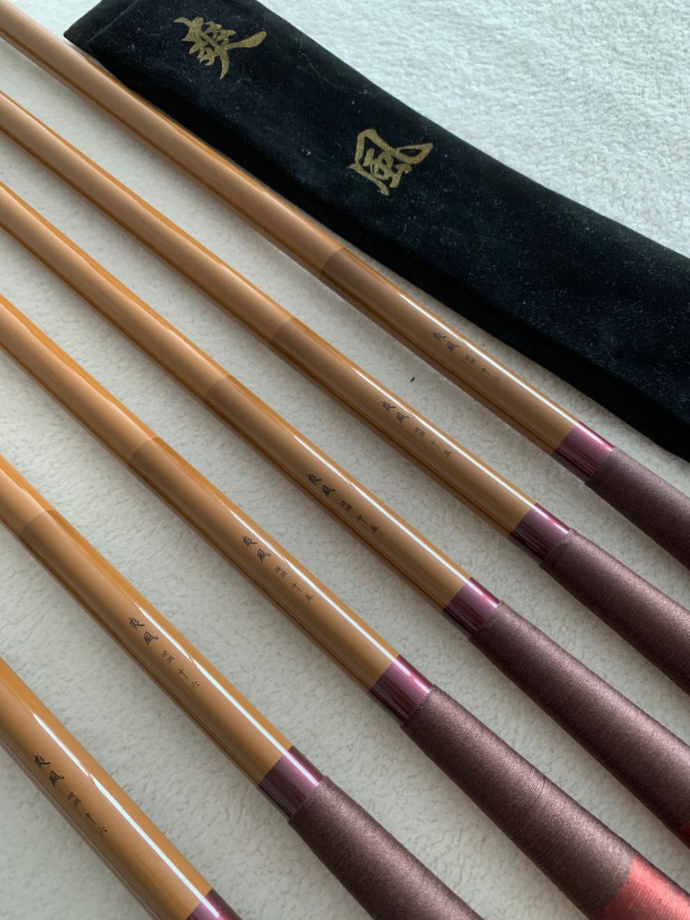 日本原装进口爽风鱼竿28调碳素超轻超硬钓竿长节台钓竿五十大品牌官方