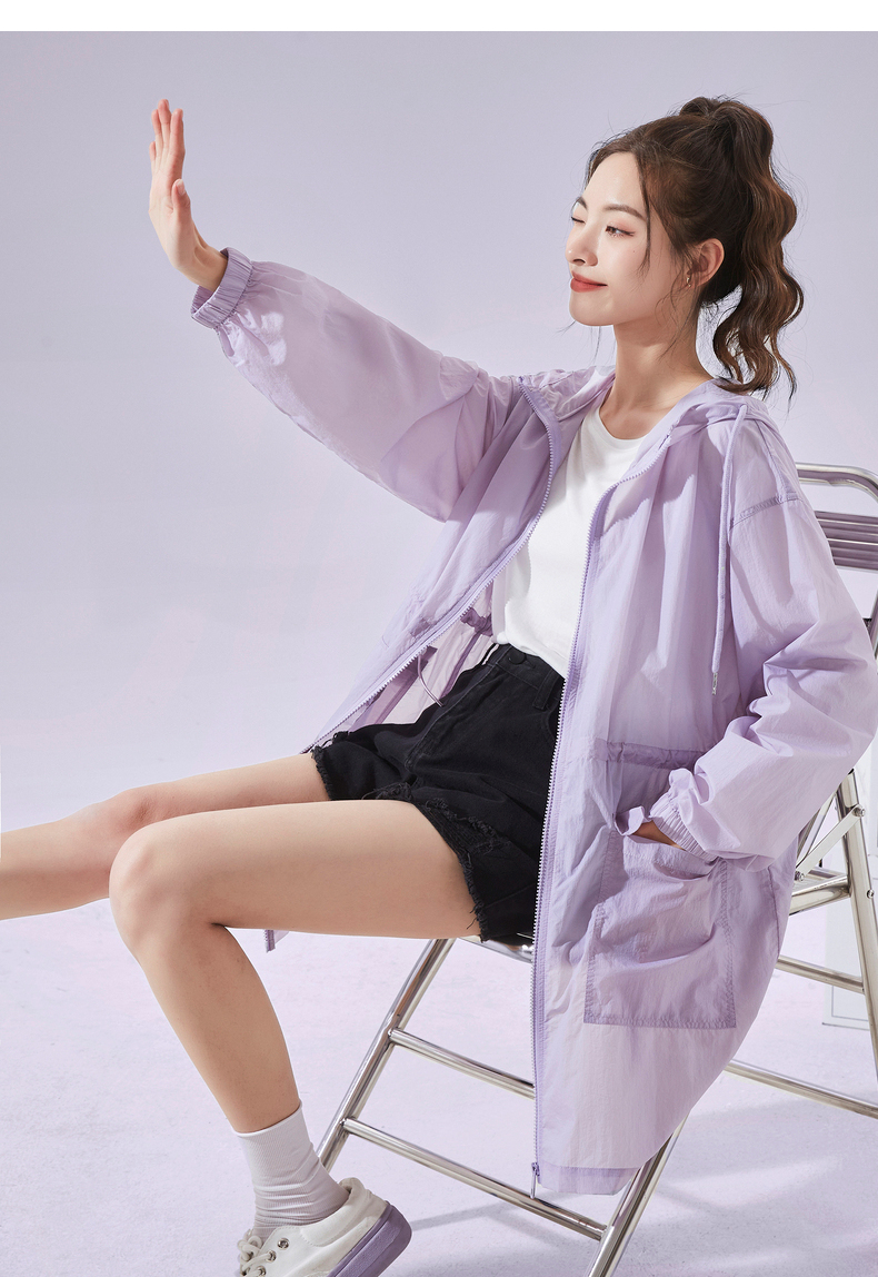 唐狮夏季新款防晒衣女薄外套 浅紫 m【图片 价格 品牌 报价】-京东