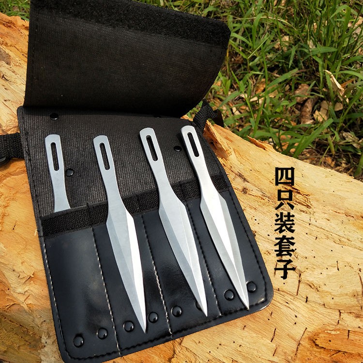 厚款重头飞镖刀飞刀具户外小飞刀飞镖暗器小飞针防身练习qfb24 靶子一