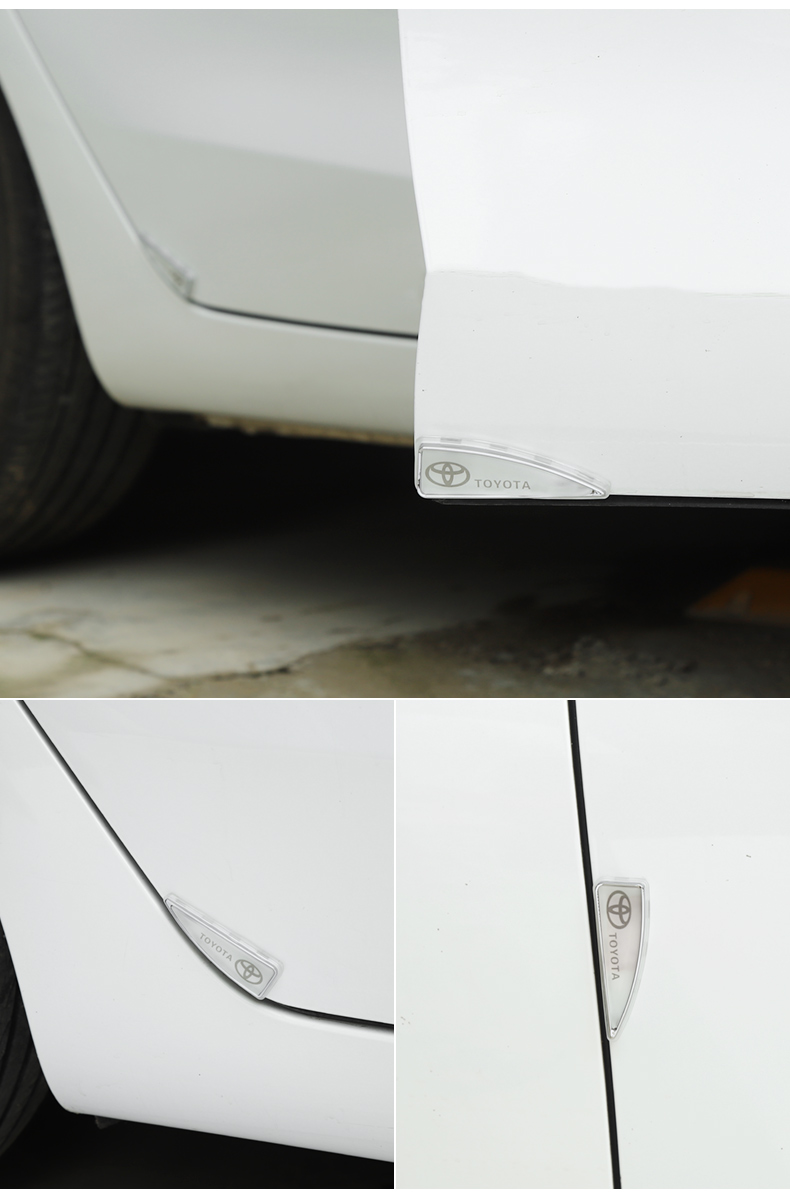 车门角防撞贴门边护角汽车防擦刮蹭贴通用型防撞条车开门保护用品