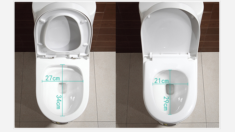 m0862小户型马桶座便器节水防臭坐便300400250350雪花纳米釉350坑距