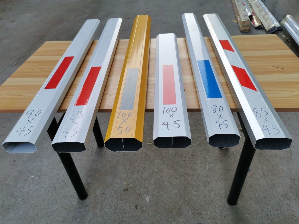 车辆进出升降杆挡车杆小区大门栏杆停车场挡车杆自动门拦车起落杆 80*