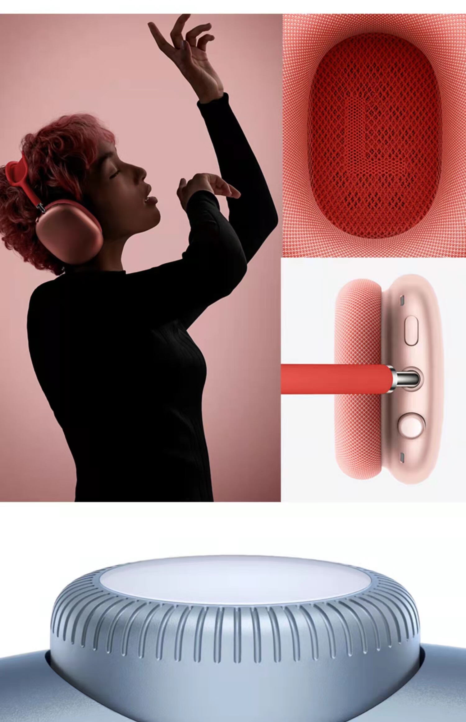 appleairpodsmax无线蓝牙耳机主动降噪耳机头戴式耳机绿色