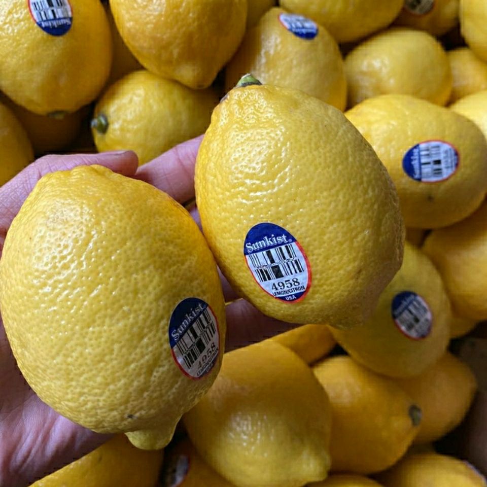 美国新奇士柠檬10个进口黄柠檬皮薄清香多汁茶饮泡水 10个大果(单果