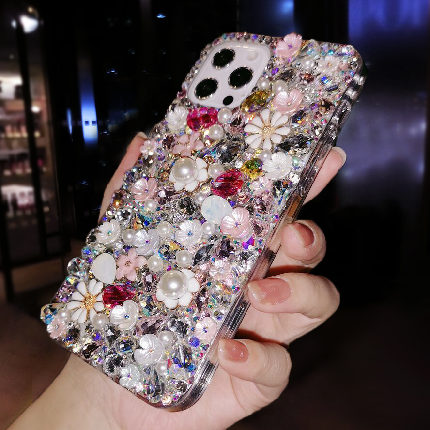 iolkio 创意vivox80水钻手机壳奢华新款s15pro带钻石s12保护套x60全包