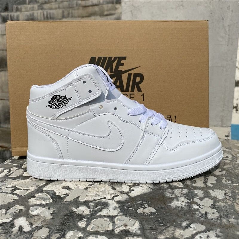 乔1全篮球鞋aj烟灰影子灰扣碎男女滑板鞋高帮运动鞋莆田鞋 旗舰官方