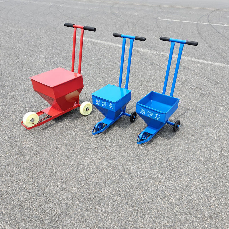 定制适用划线神器撒石灰粉机工地施工放线撒灰器足球场跑道画线工具