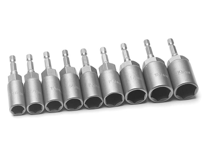 果核(guohe)电动扳手套筒头套装批头8mm内六角加深全套手电钻组合螺丝